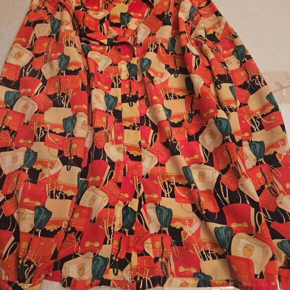 Vintage Jordan Button Up Blouse - Picture 6 of 10